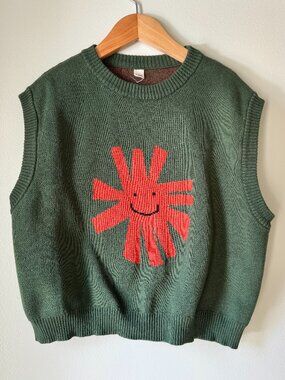Kids Knit Sun Vest Jumper
